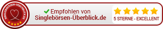 Siegel „Empfohlen“ mit 5,0 Sternen (330×60)