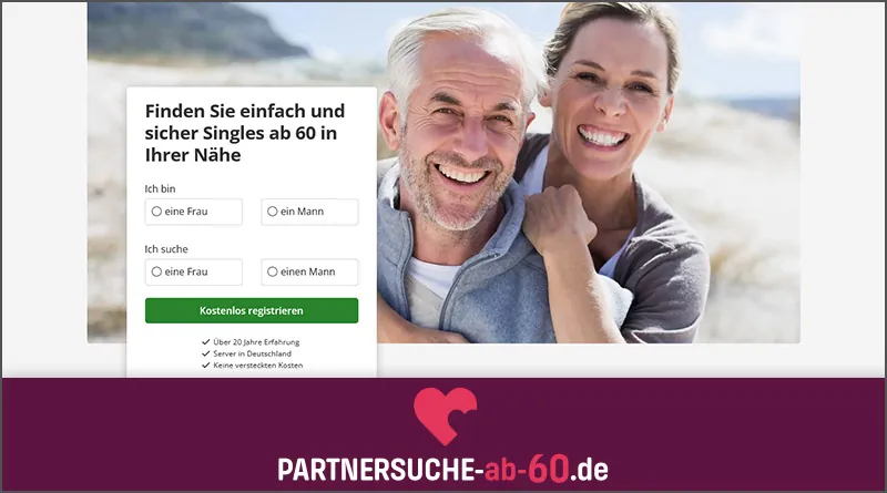 Partnersuche-ab-60.de: Startseite