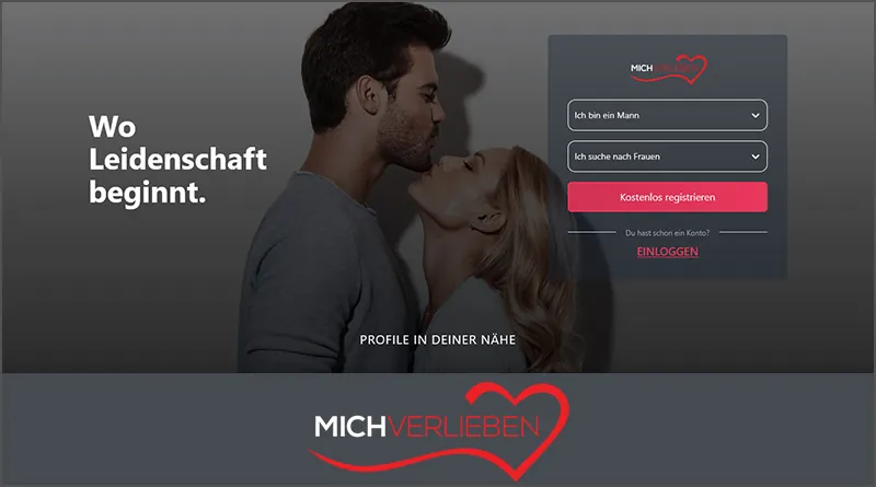 michverlieben.de: Startseite
