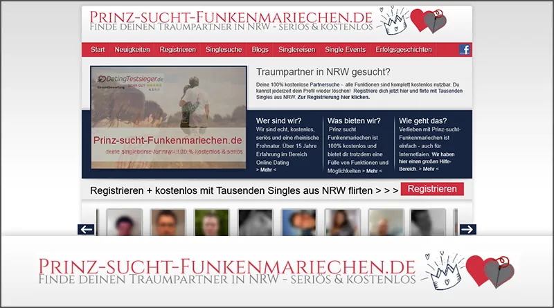Prinz sucht Funkenmariechen: Startseite
