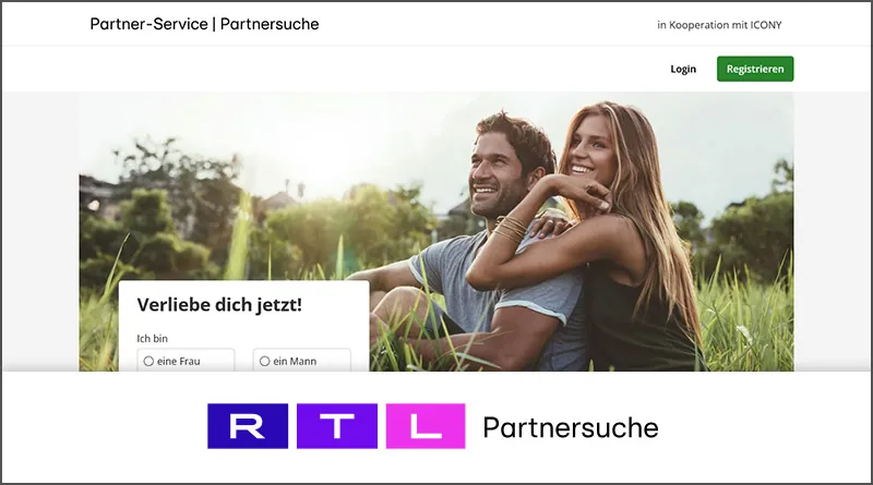 RTL - Partnersuche: Startseite