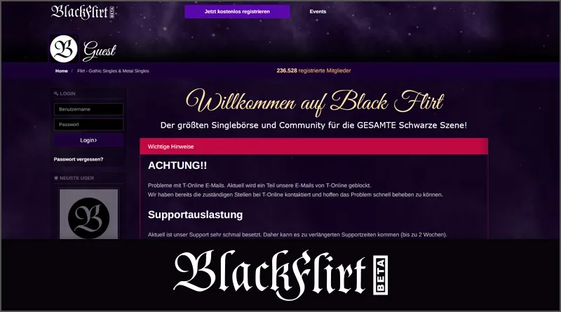 black-flirt.de: Startseite