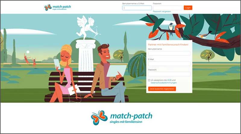 Match-Patch.de: Startseite