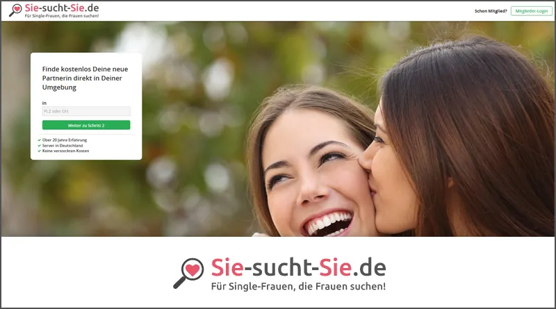 sie-sucht-sie.de: Startseite