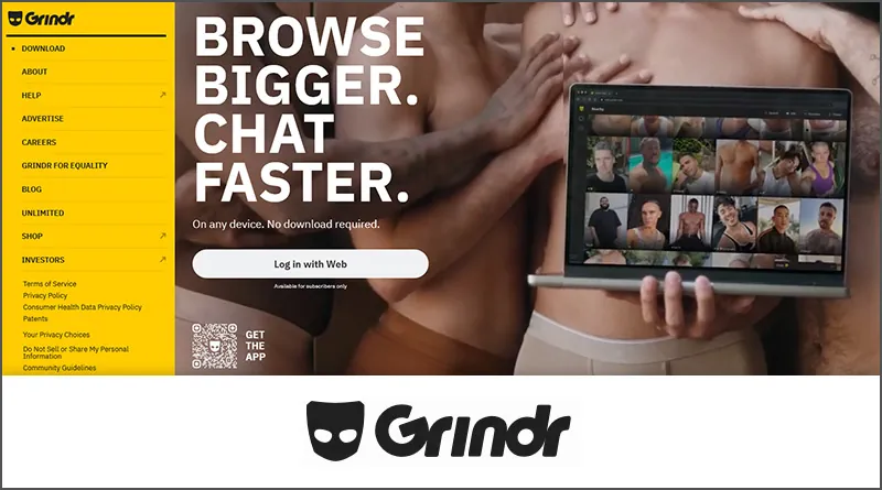Grindr: Startseite