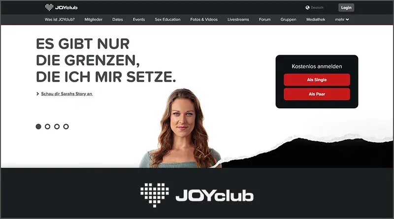 JOYclub: Startseite