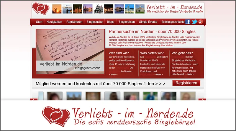Verliebt im Norden: Startseite