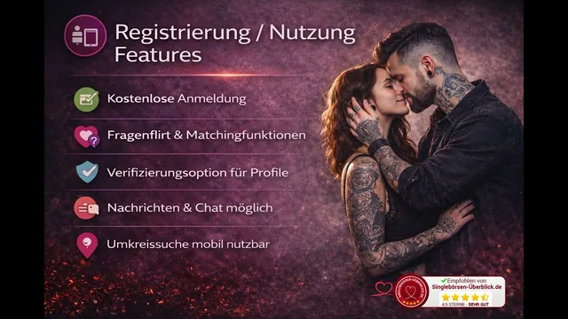 Vorschaubild: Singlebörse für Tätowierte 🖤 Dich-mit-Stich.de Test | Lohnt sich die Plattform?