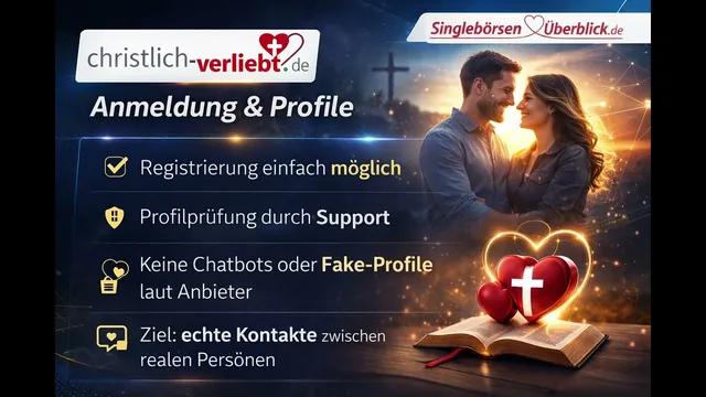 Vorschaubild: christlich-verliebt.de im Test ❤️ Die christliche Singlebörse erklärt | Erfahrungen, Kosten & Fazit